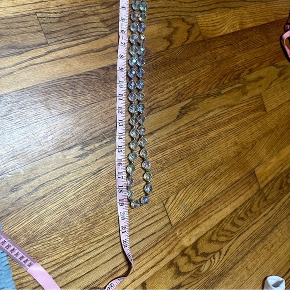 Crystal vintage necklace - Picture 5 of 7